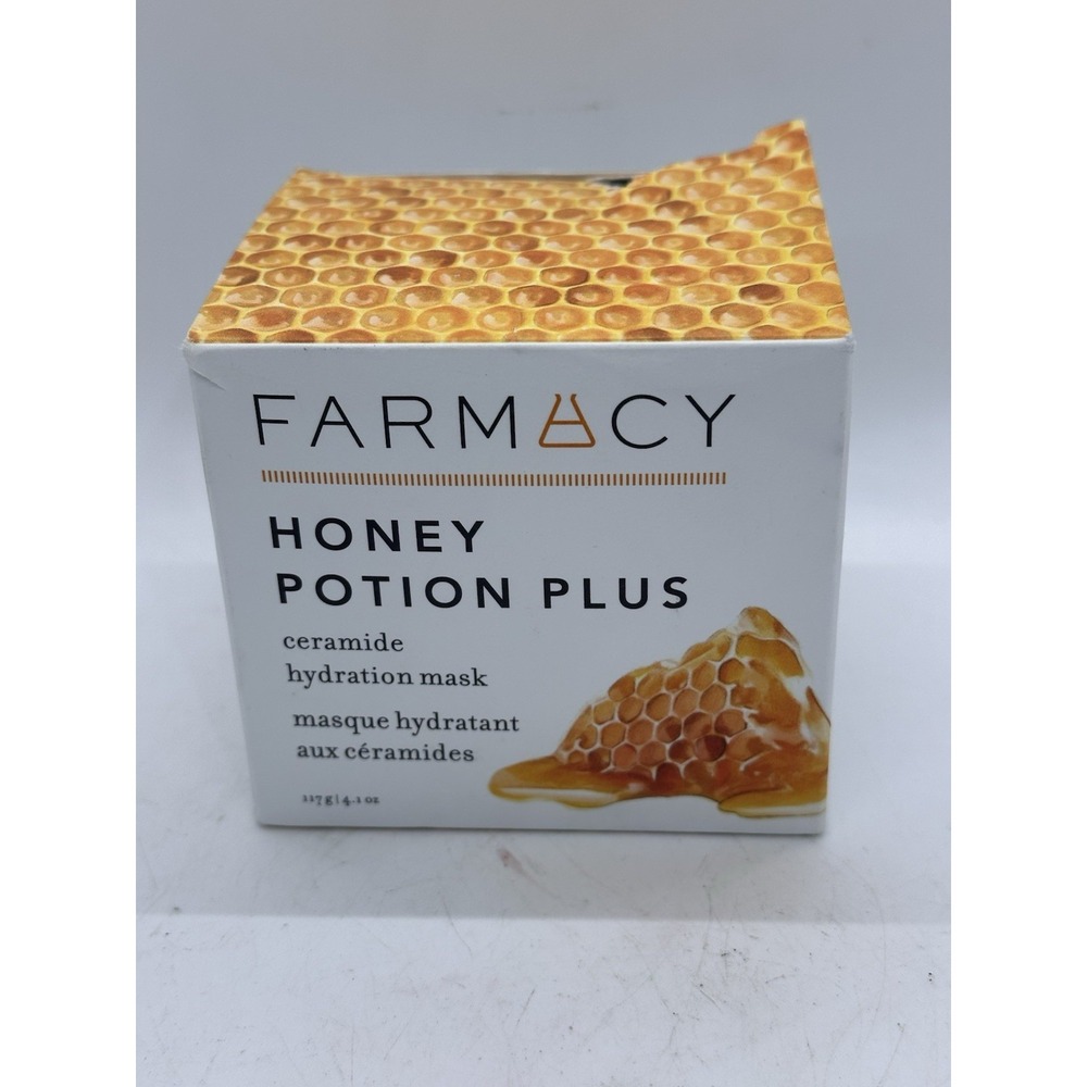 Farmacy Honey Potion Plus Ceramide Hydration Mask 4.1 oz 117g NEW Full Size